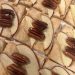 Close up photo of apple gruyere pecan tarts appetizer